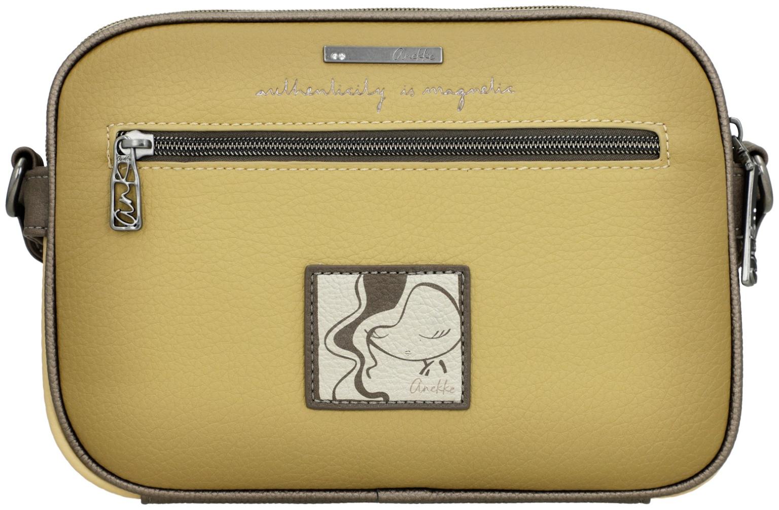 Anekke Camera Bag olivgrün Branch Metallic Ziernieten