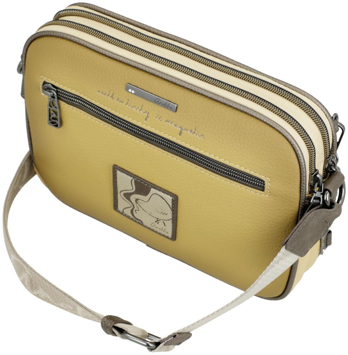 Anekke Camera Bag olivgrün Branch Metallic Ziernieten