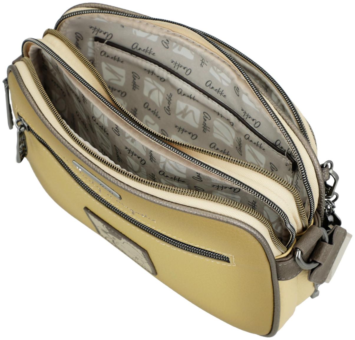 Anekke Camera Bag olivgrün Branch Metallic Ziernieten