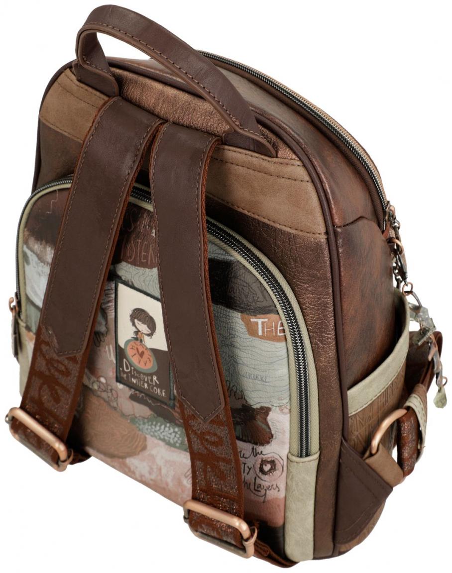 Anekke Core Damenrucksack mit Frontprint Heartbeat
