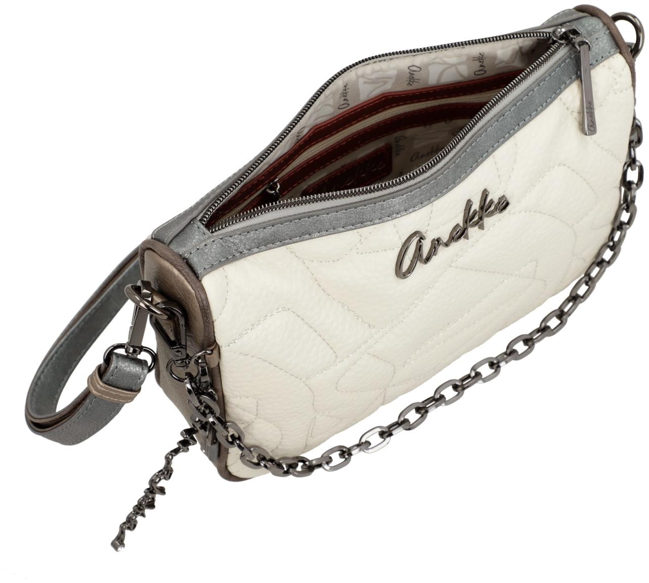 Anekke Crossbody Bag Essentials Beige rauchblau offwhite