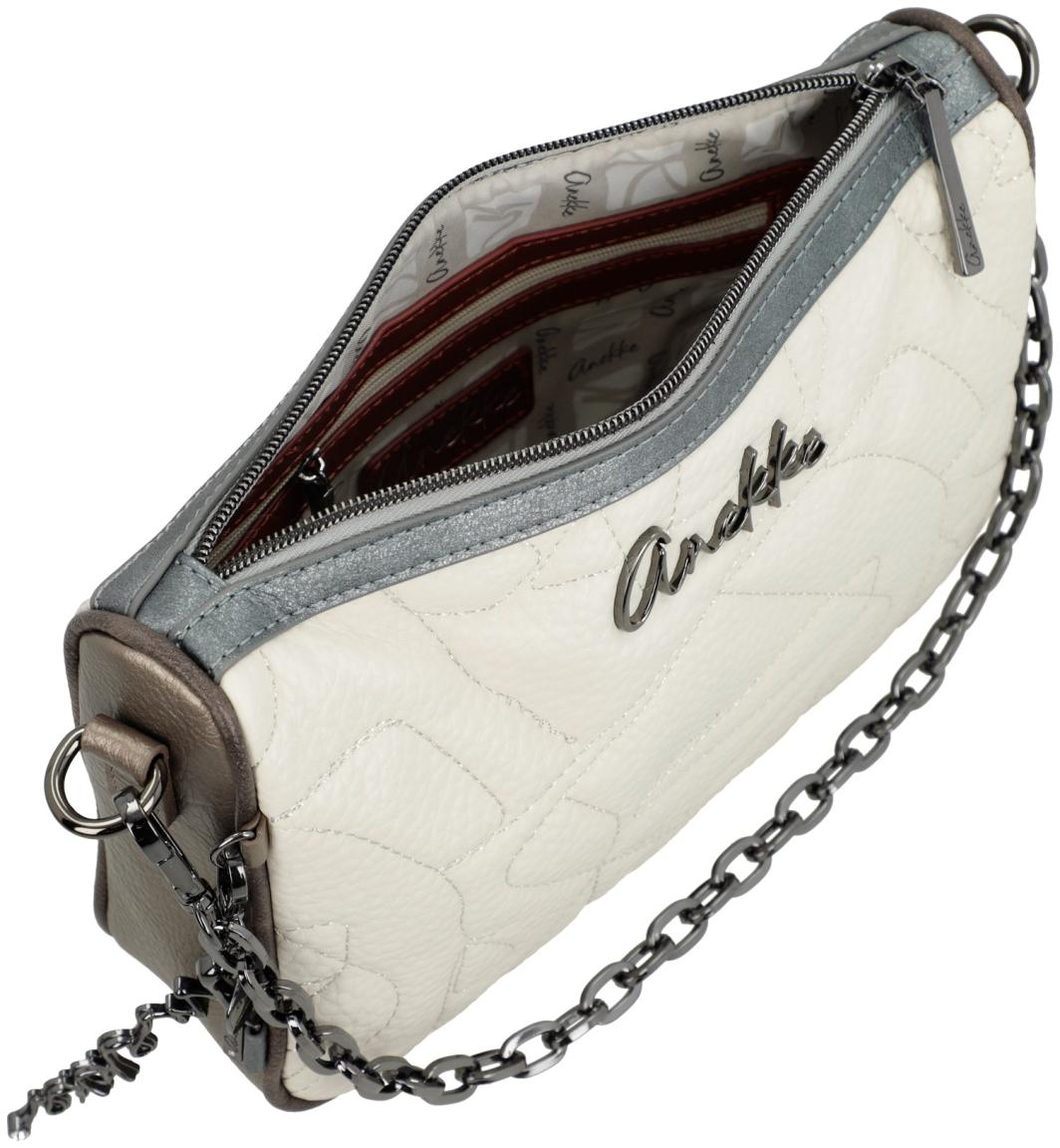 Anekke Crossbody Bag Essentials Beige rauchblau offwhite