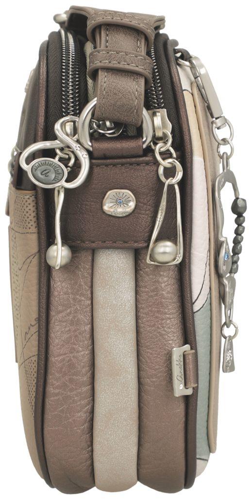 Anekke Crossbody Bag Sophia Auralis dreigeteilt beige