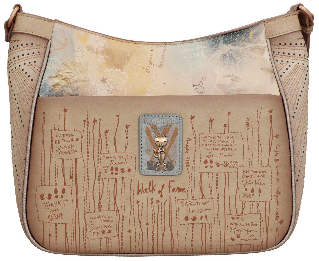 Anekke Crossbody Bag beige Glitzer Hollywood Stickerei