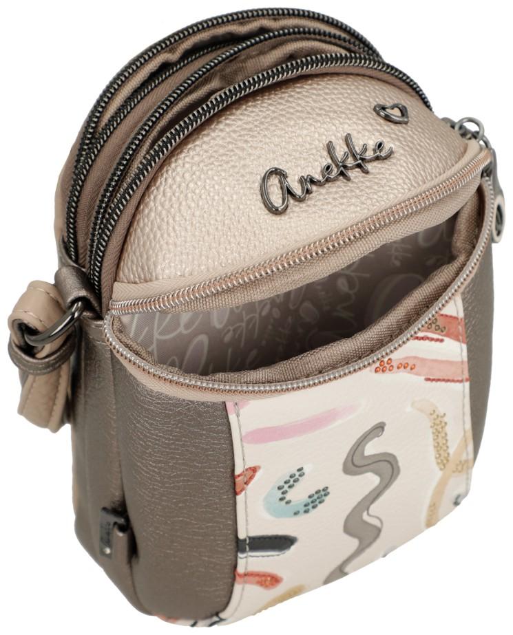 Anekke Crossover Tasche Muse Olympia Metallicfarben