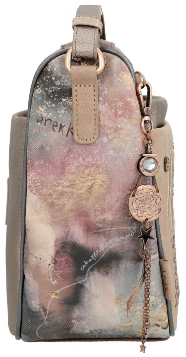 Anekke Crossovertasche Hollywood Stars Brauntöne metallic