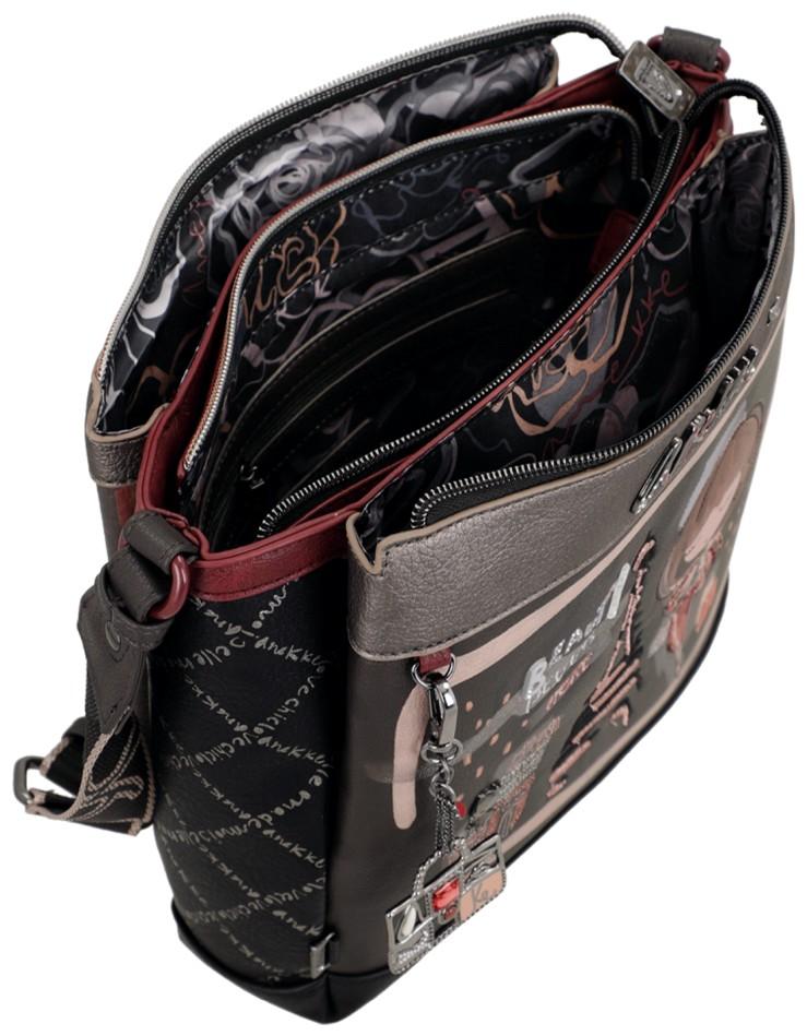Anekke Crossovertasche Mademoiselle Paris Eiffelturm