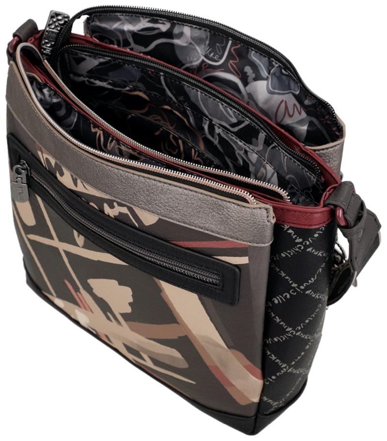 Anekke Crossovertasche Mademoiselle Paris Eiffelturm
