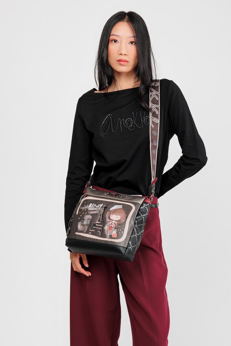 Anekke Crossovertasche Mademoiselle Paris Eiffelturm
