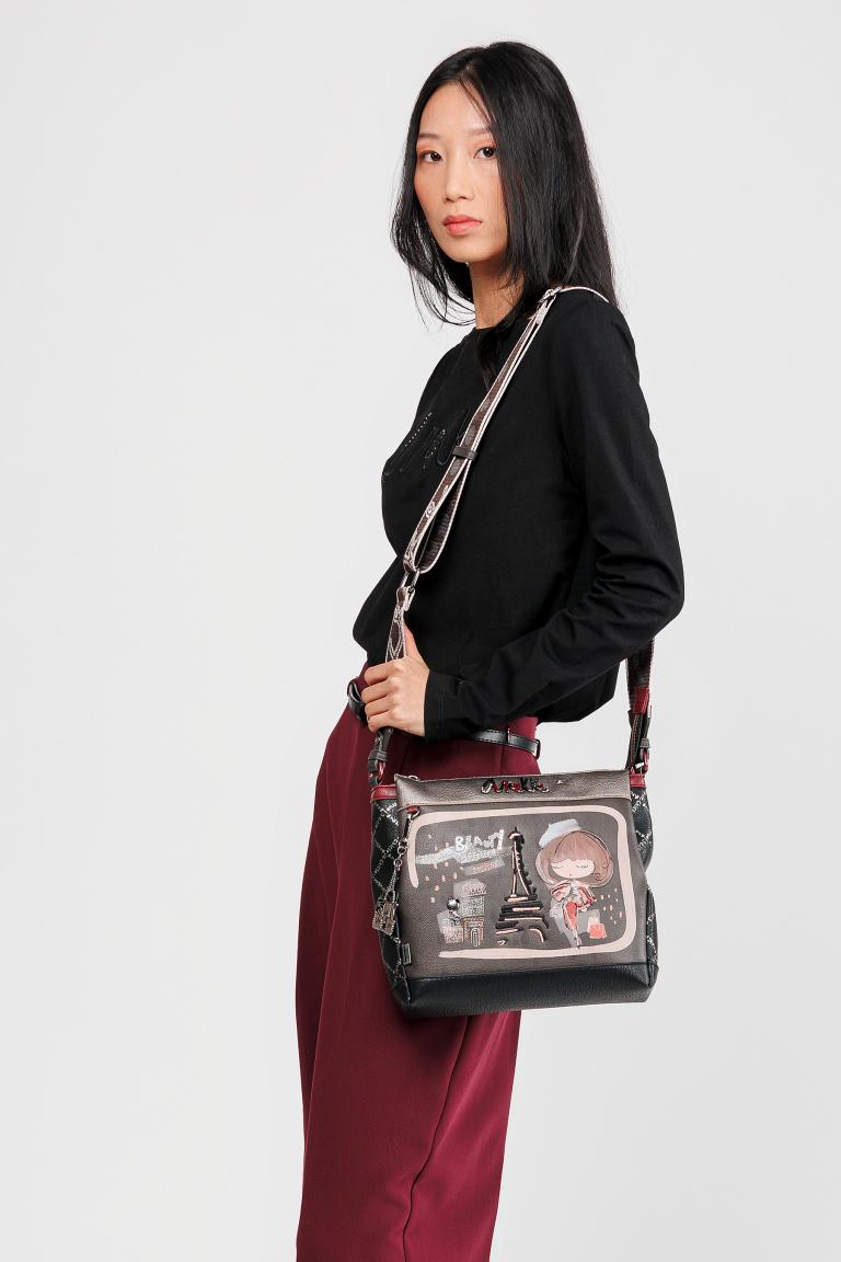 Anekke Crossovertasche Mademoiselle Paris Eiffelturm