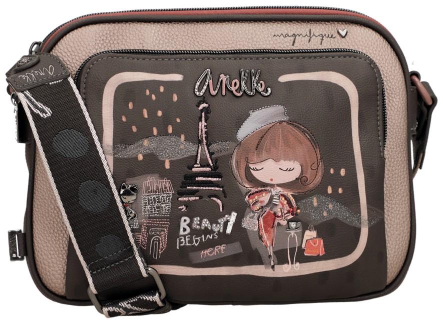 Anekke Crossovertasche Medium Paris Mademoiselle Metallic