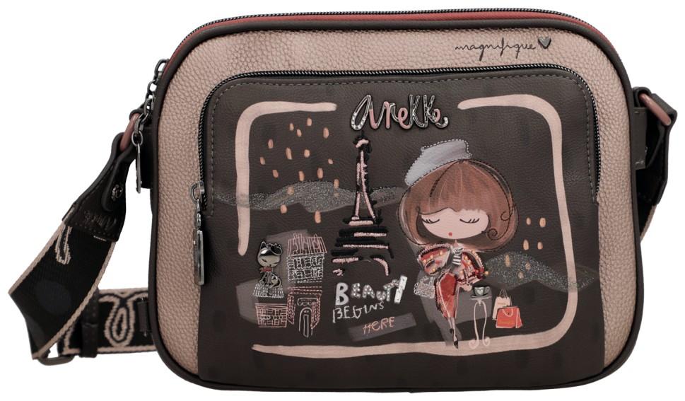 Anekke Crossovertasche Medium Paris Mademoiselle Metallic