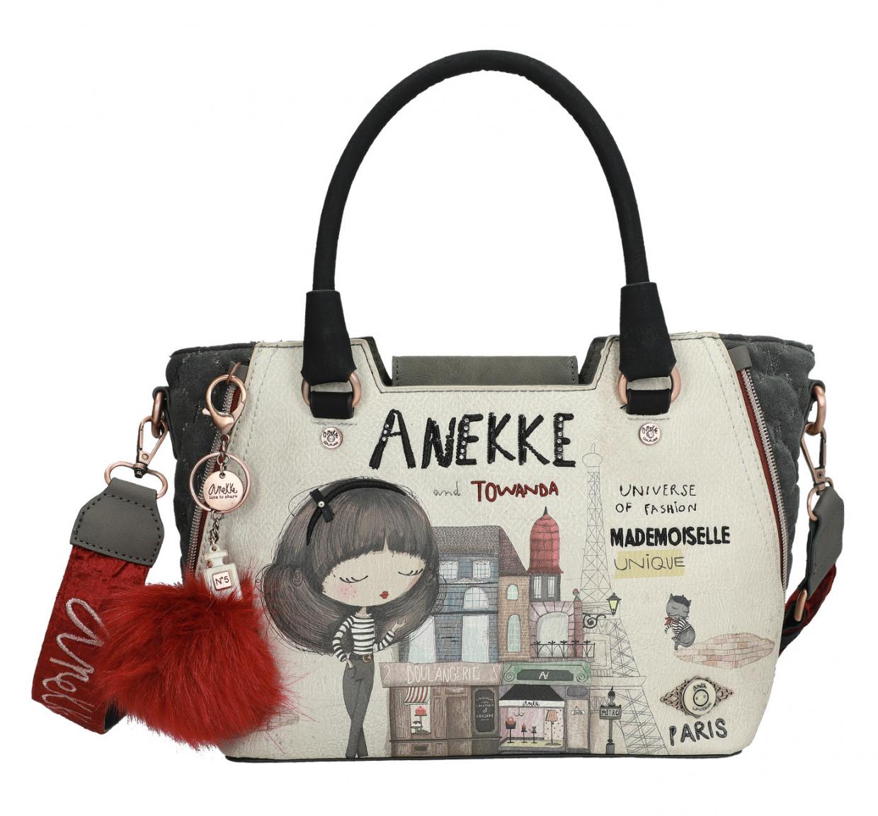 Anekke Damenhandtasche Couture Paris Kunstfell - GURT FEHLT