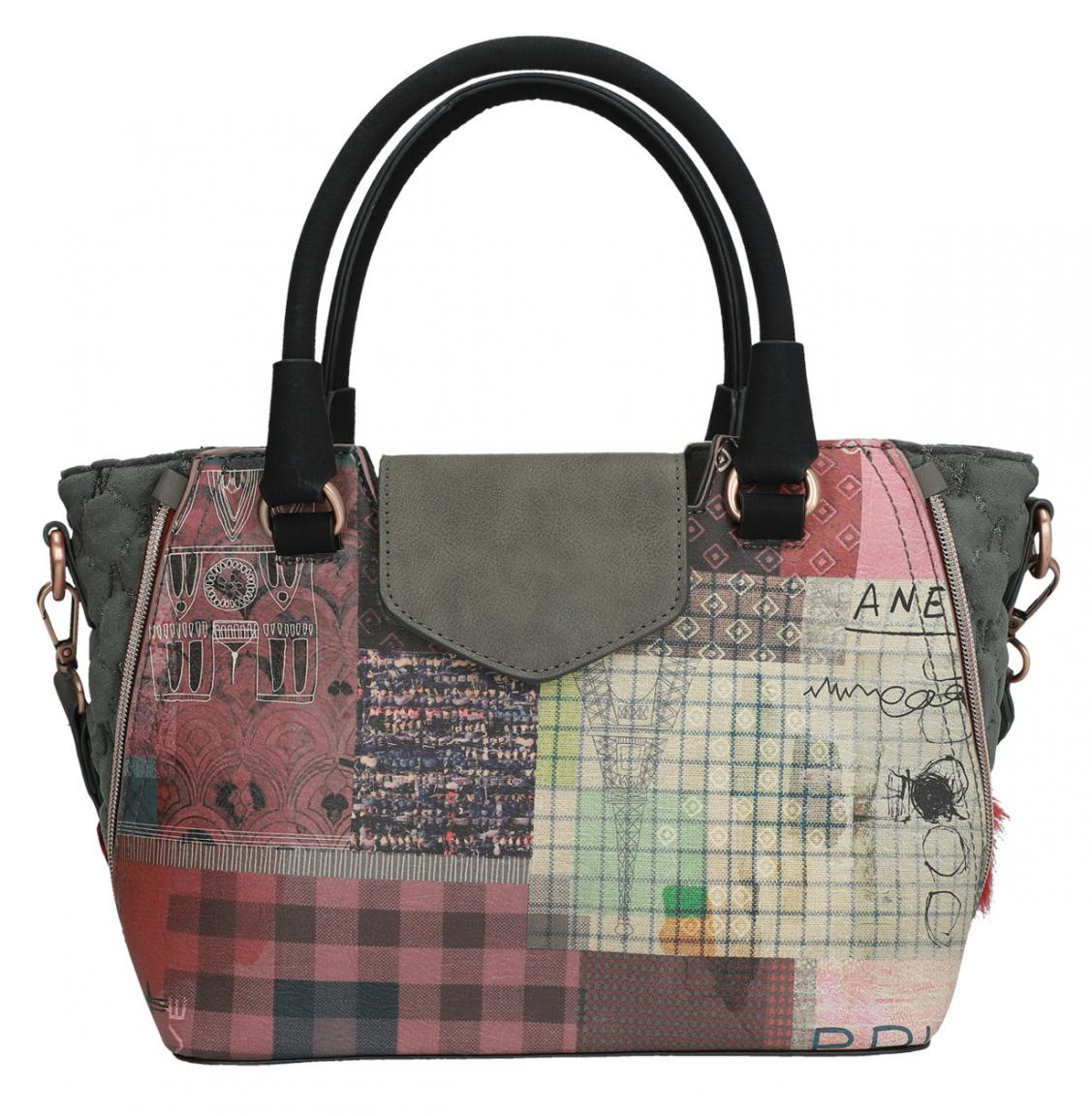 Anekke Damenhandtasche Couture Paris Kunstfell - GURT FEHLT