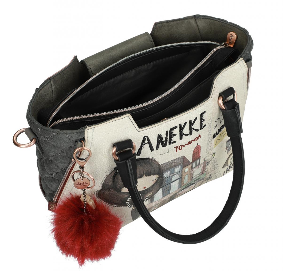 Anekke Damenhandtasche Couture Paris Kunstfell - GURT FEHLT