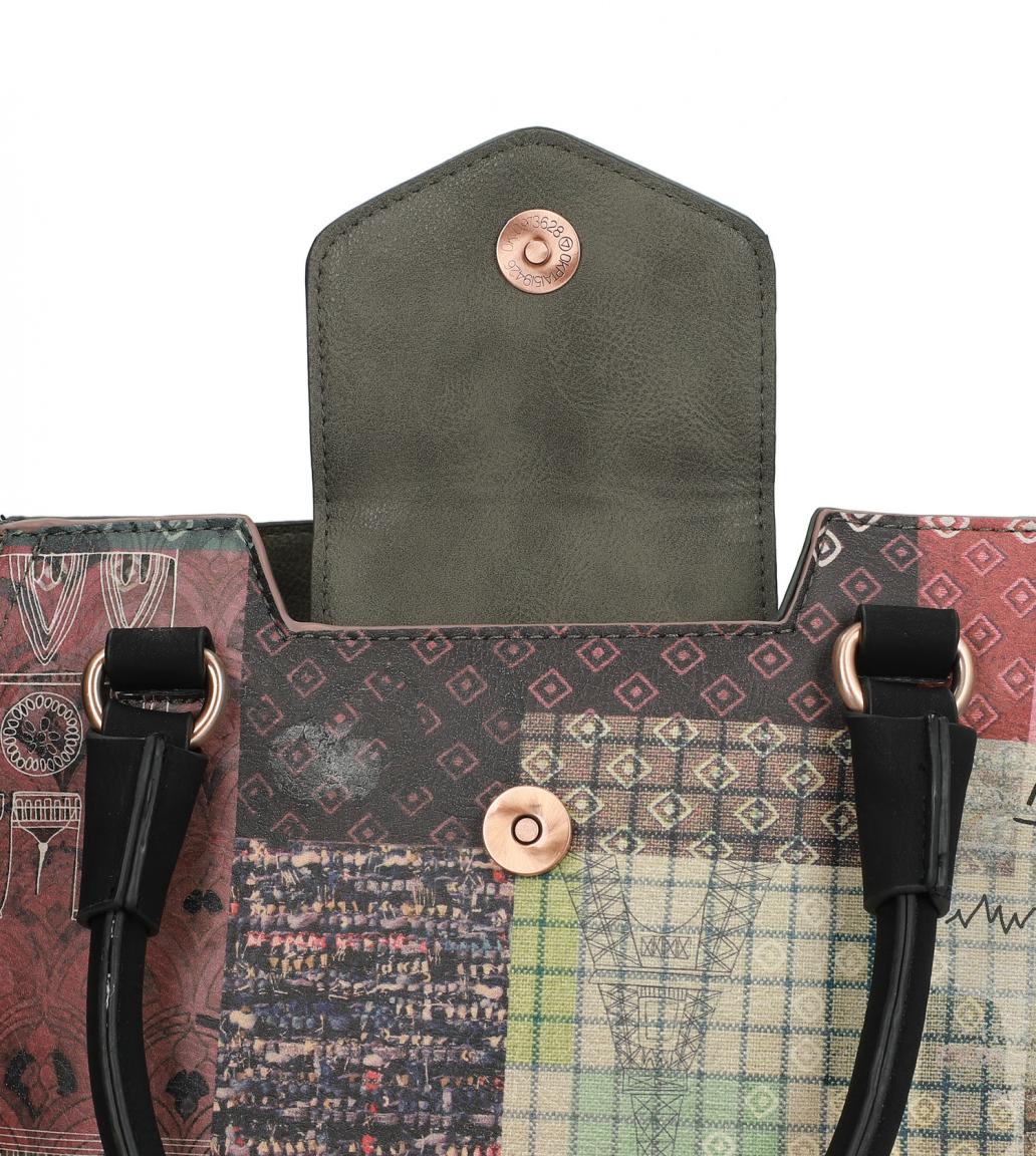 Anekke Damenhandtasche Couture Paris Kunstfell - GURT FEHLT