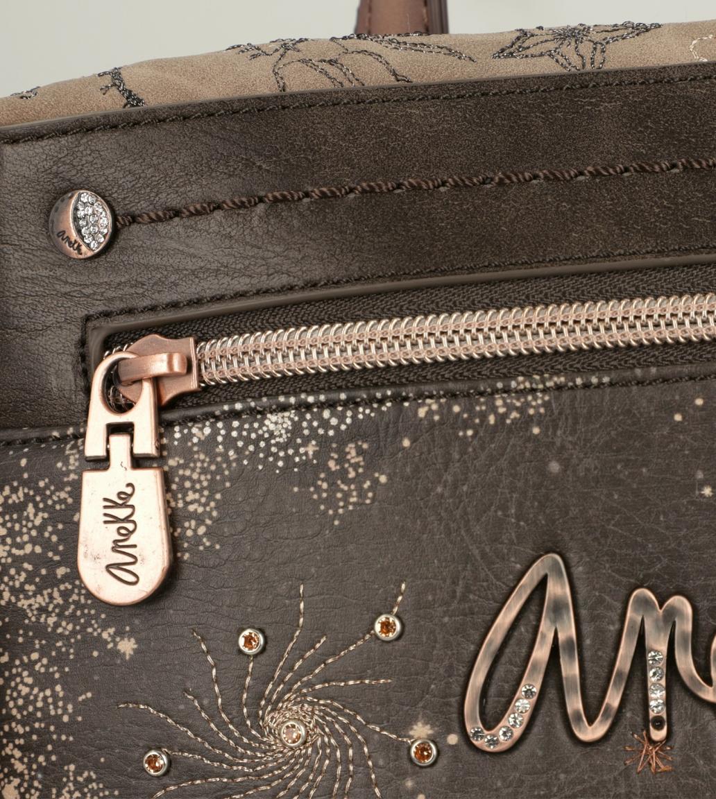 Anekke Damenrucksack Universe Space Stars Planets Flug durchs Weltall