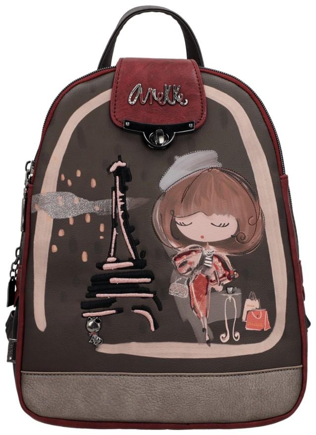 Anekke Damenrucksack mit Paris Motiv Medium Mademoiselle