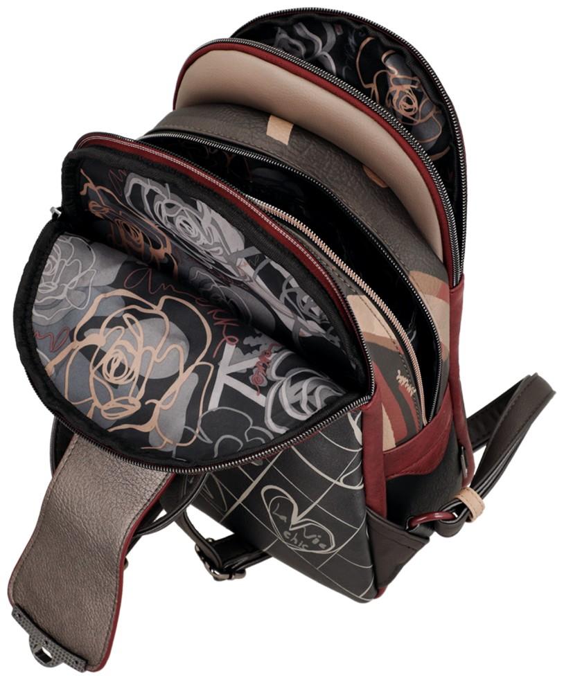 Anekke Damenrucksack mit Paris Motiv Medium Mademoiselle