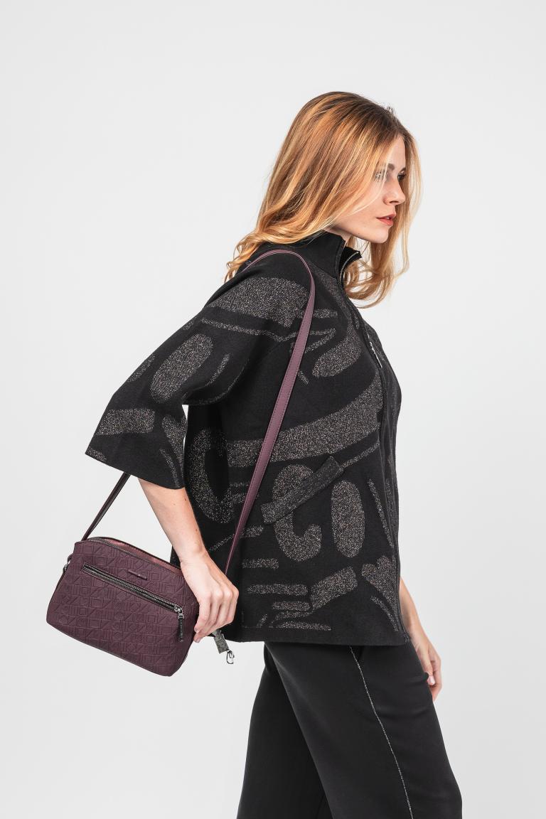 Anekke Damentasche bordeaux Nieten Real Evolution