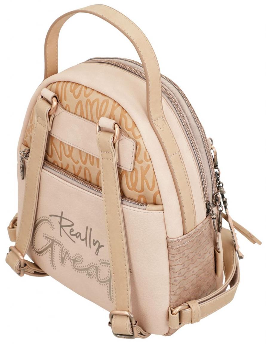 Anekke Danemrucksack Nude bestickt Glitzersteine Silhouette Hollywood