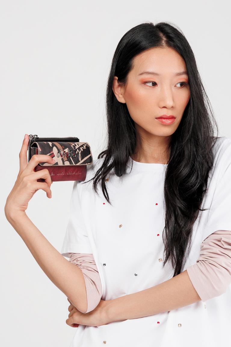 Anekke Geldbörse Organizer Mademoiselle Parisian Bunt
