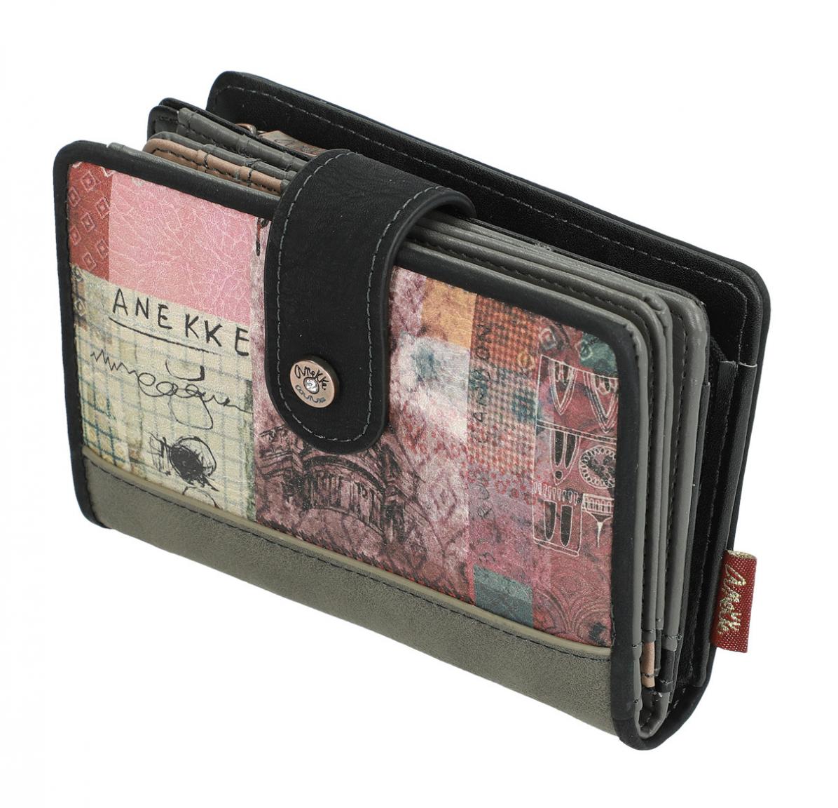 Anekke Geldtasche Couture beige Mädchen Eiffelturm Stickerei