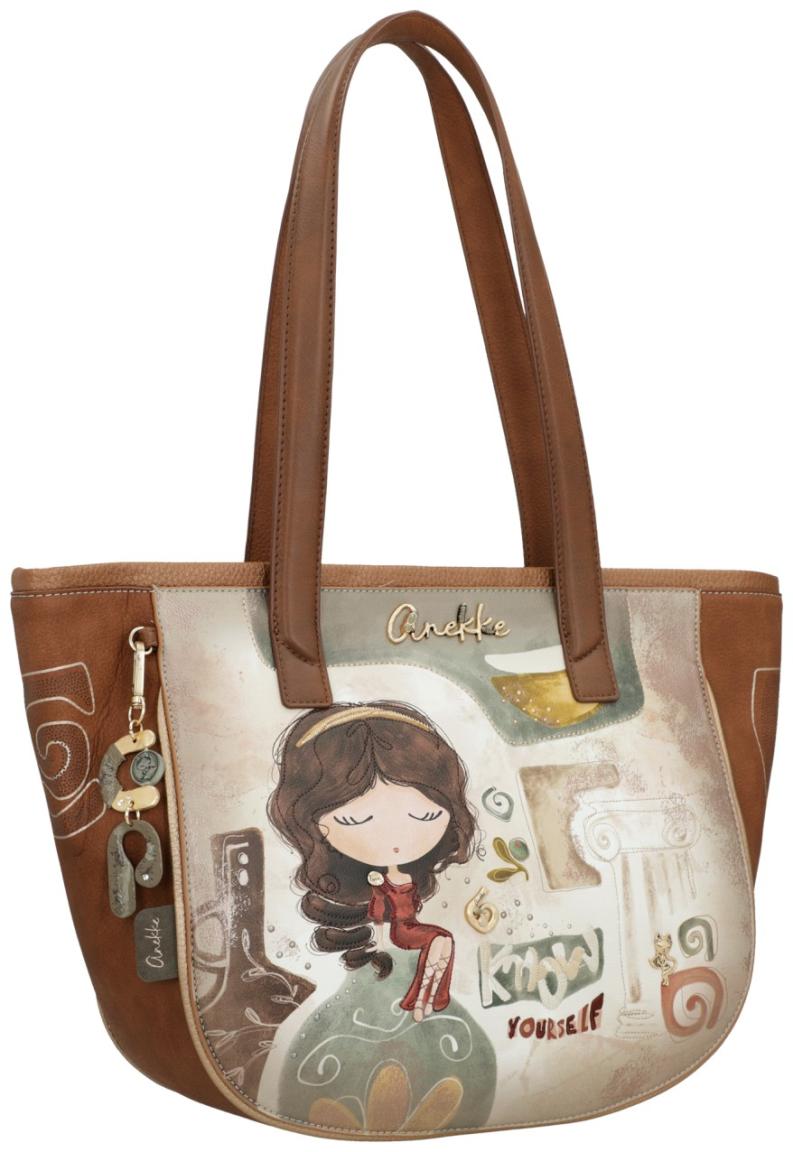 Anekke Griechenland Muse Henkeltasche Bunt