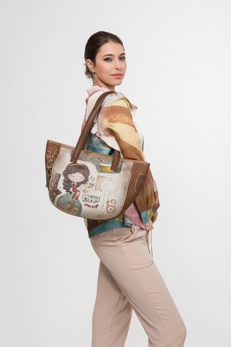 Anekke Griechenland Muse Henkeltasche Bunt