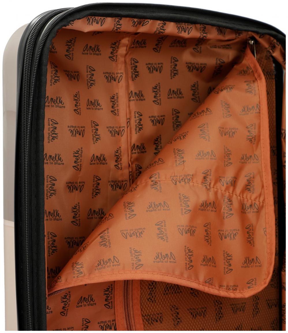 Anekke Handgepäckskoffer Hartgepäck 4-Rad Trolley S 55cm