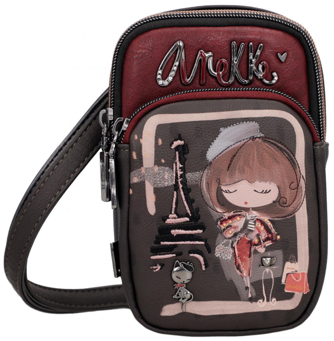 Anekke Handytasche Crossover Mademoiselle Bordeaux