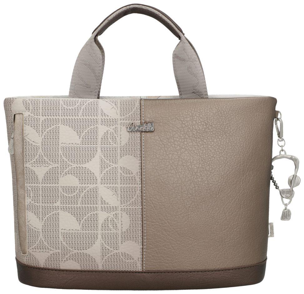 Anekke Henkeltasche Medium Sophia Beige Metallic