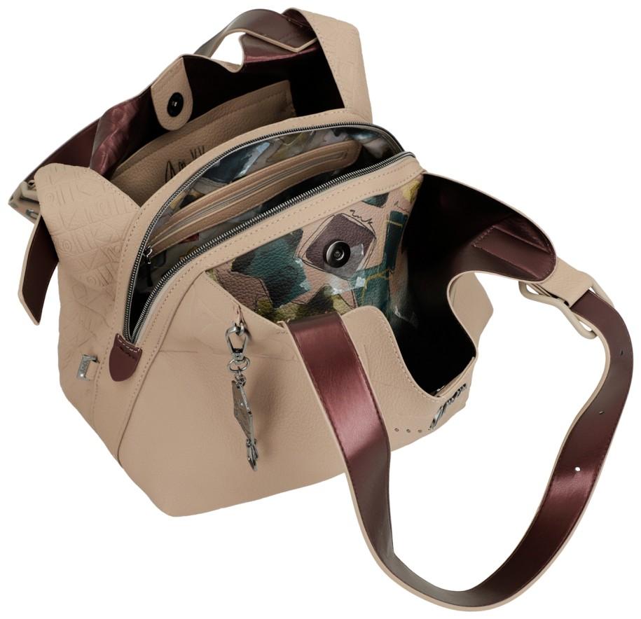 Anekke Henkeltasche Real Evolution Beige