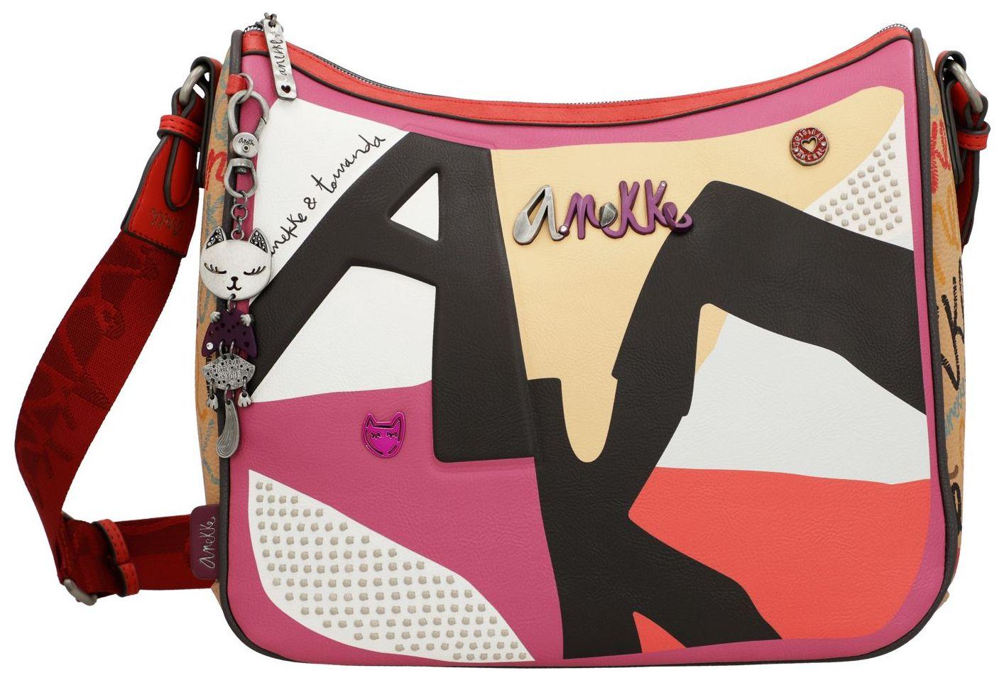 Anekke Hollywood Crossovertasche Large Pop Art bunt