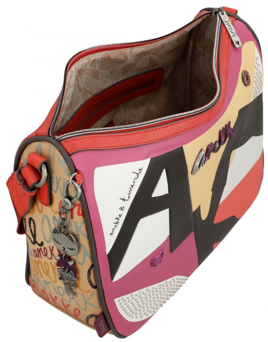 Anekke Hollywood Crossovertasche Large Pop Art bunt