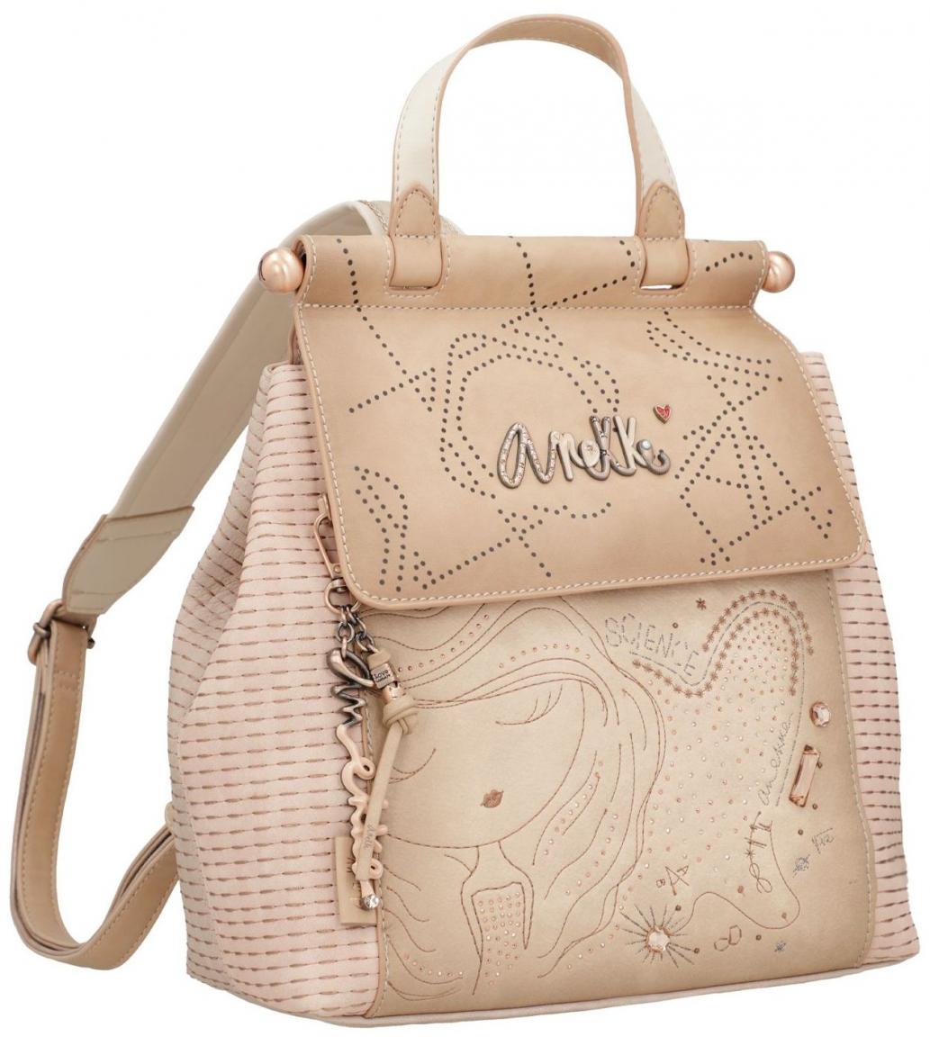 Anekke Hollywood Nude Damenrucksack bestickt Glitzersteine