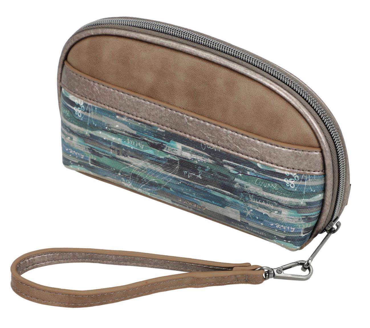 Anekke Iceland blau Taschenorganizer bestickt Clutch