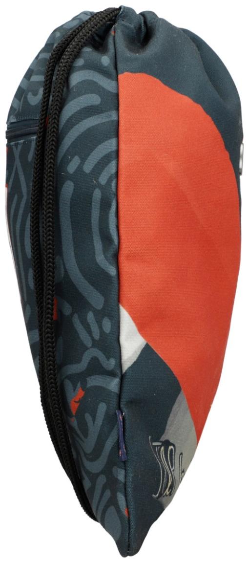 Anekke Jugendrucksack Drawstring Muse Eikon grau orange