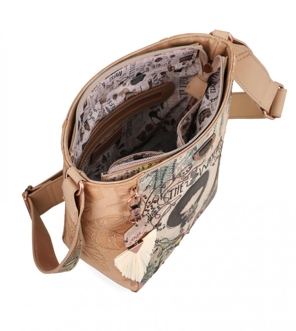 Anekke Jungle bestickte Bucket Bag Watcher Bastanhänger bunt