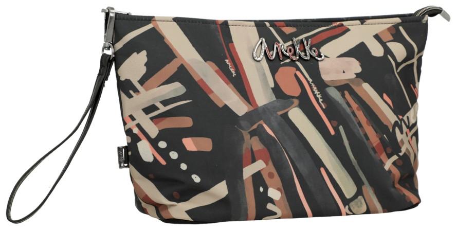 Anekke Kosmetikbeutel Mademoiselle Nylon bunt