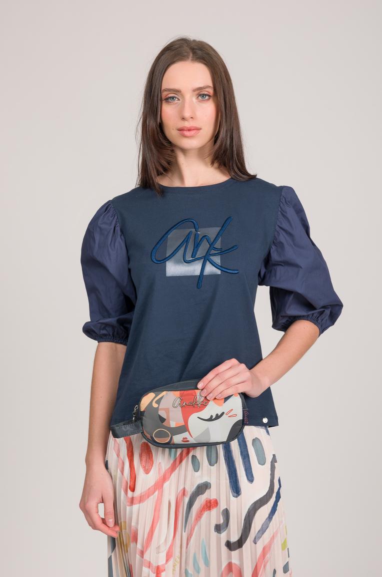 Anekke Kosmetikbeutel Small Muse Eikon Bunt abstrakte Musterung