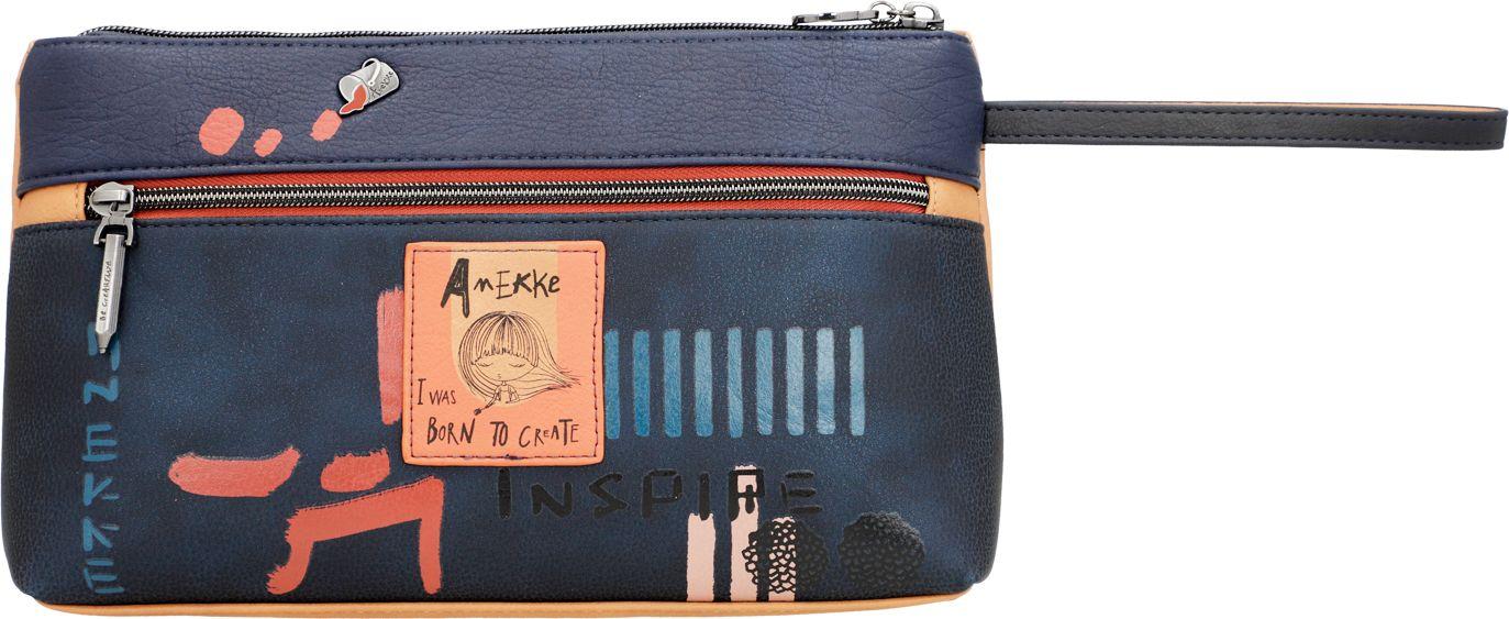 Anekke Kosmetiktasche Contemporary Japan blau Handschlaufe