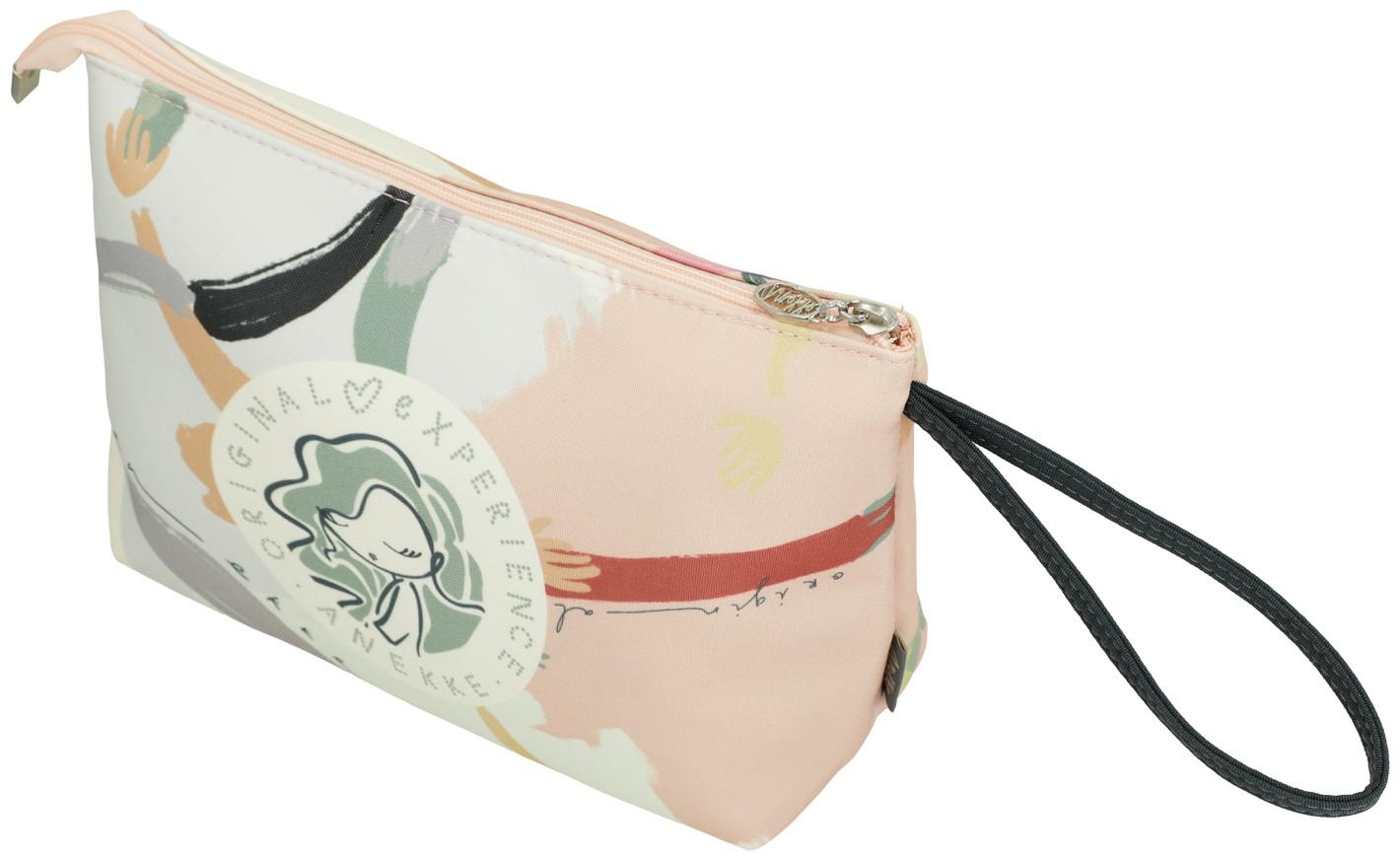 Anekke Kulturbeutel Alma Smart Pastellfarben rosa beige