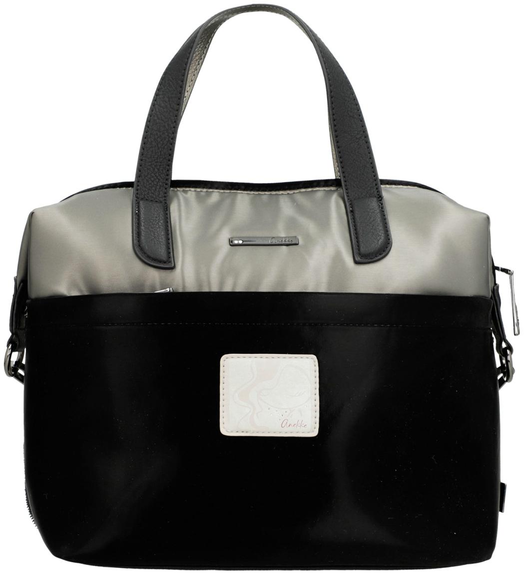 Anekke Kurzgrifftasche Khroma metallic Materialmix