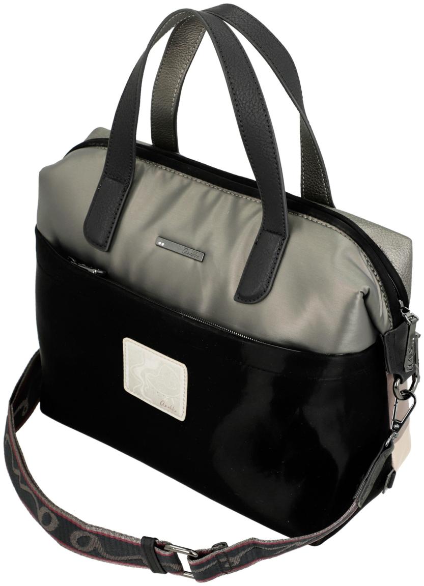 Anekke Kurzgrifftasche Khroma metallic Materialmix