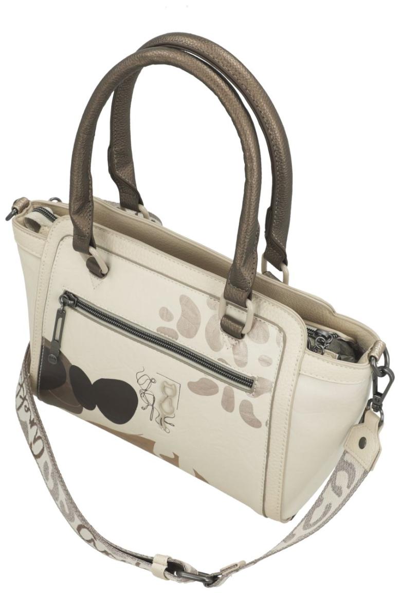 Anekke Kurzgrifftasche Kollektion Sophia Gaia Beige
