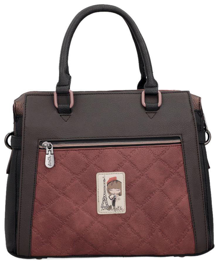 Anekke Kurzgrifftasche Mademoiselle Parisian Altrosa abgesteppt