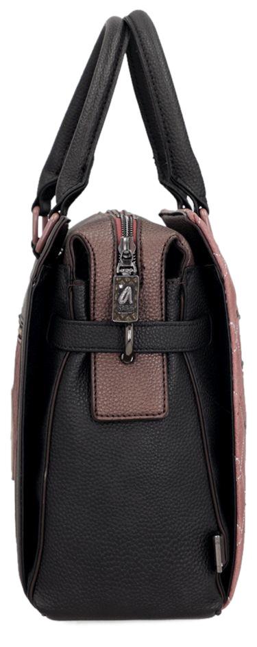 Anekke Kurzgrifftasche Mademoiselle Parisian Altrosa abgesteppt
