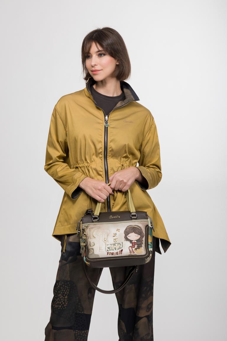 Anekke Kurzgrifftasche Muse Bunt Crossover