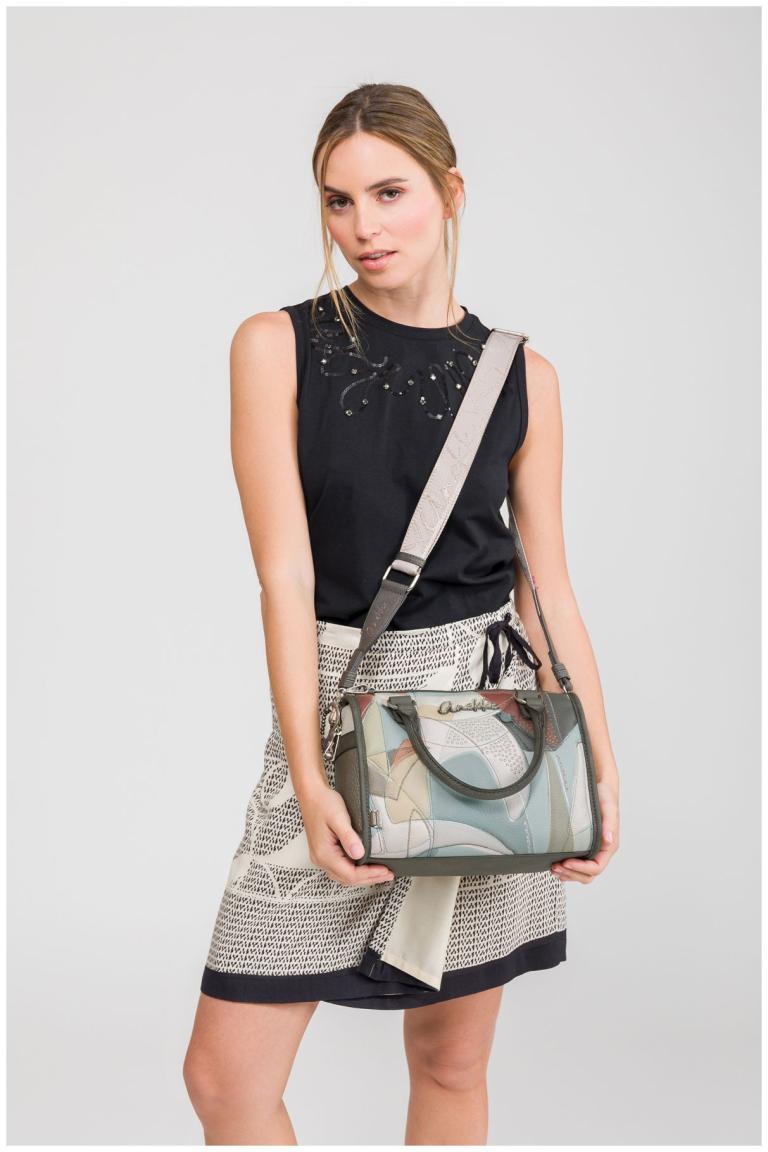 Anekke Kurzgrifftasche Sophia Auralis Bunt zarter Glitzer